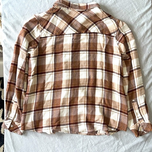 Berkley Jensen Plaid Button-Up Shirt XL - Picture 4 of 5